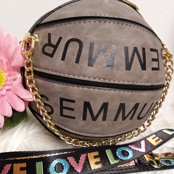 Basketball Style Handbag - Picture 3 of 6